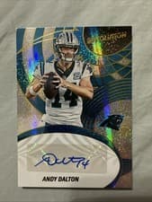 2025 Panini Revolution Autographs Andy Dalton #6 card