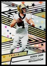 Derek Carr 2025 Panini Revolution card