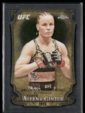 Valentina Shevchenko 2026 Topps Chrome UFC Allen And Ginter card