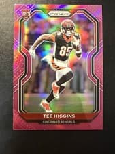 Tee Higgins 2020 Panini Prizm card
