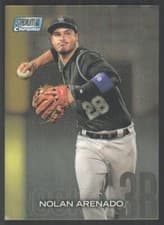 Nolan Arenado 2018 Stadium Club Chrome card
