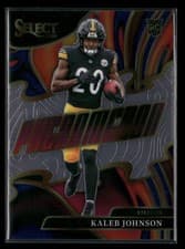 2025 Panini Select Phenomenon Kaleb Johnson #23 card