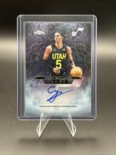 2025-26 Topps Chrome Stratospheric Signatures Cody Williams #SM-CW card