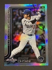 Shohei Ohtani 2025 Topps Chrome Update All-Star Game card