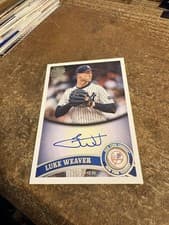 2025 Topps Archives Fan Favorite Autographs 2011 Luke Weaver #11FFA-LW card