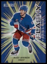 2025-26 Upper Deck Allure Flashy Forwards Alexis Lafreniere #FF-9 card