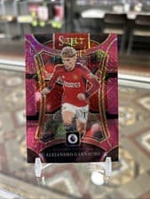 Alejandro Garnacho 2023 Panini Select Premier League card
