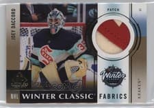 2024-25 SP Game Used 2024 Winter Classic Fabrics Joey Daccord #WCF-3 card