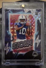 Adonai Mitchell 2024 Panini Mosaic Storm Mosaic card