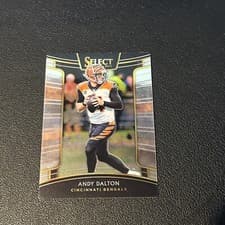 Andy Dalton 2018 Panini Select card