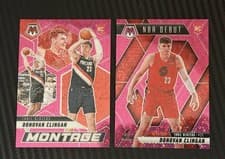 Donovan Clingan 2024-25 Panini Mosaic Montage card