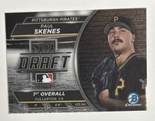Paul Skenes 2023 Bowman Draft Night card