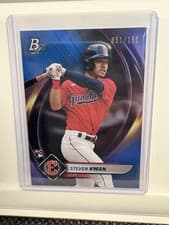 Steven Kwan 2022 Bowman Platinum card