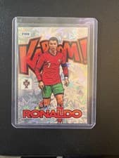 Cristiano Ronaldo 2024 Panini Donruss Kaboom card