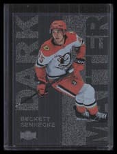 2025-26 SkyBox Metal Universe Dark Matter Beckett Sennecke #DM-9 card