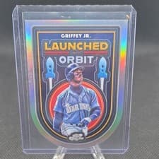 Ken Griffey Jr. 2025 Topps Cosmic Chrome Launched into Orbit card