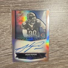 2025 Topps Signature Class Supreme Signers Julius Peppers #SS-JP card
