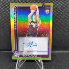 2025-26 Topps Flagship Real One Rookie Autographs Maxime Raynaud #TFRR-MR card