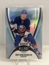 2025-26 Upper Deck Allure Base Extended Rookies Matthew Schaefer #AR-MS card