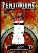 2024-25 Finest Centurions Alexandre Sarr #C-19 card