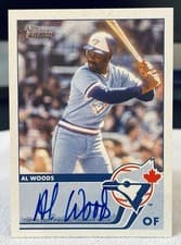 2026 Topps Heritage Expansion Autographs Al Woods #EA-AW card