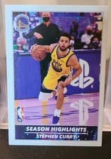 Stephen Curry 2021-22 Panini NBA Sticker & Card Collection Base Set card