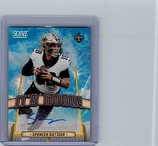 2025 Score It's Good! Autographs Spencer Rattler #46 card