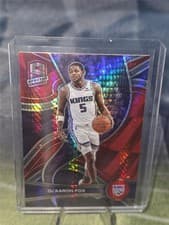 De'Aaron Fox 2021 Panini Spectra card