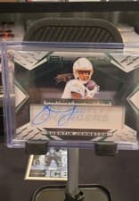 2025 Panini Black Instant Impact Ink Quentin Johnston #4 card