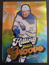 2025-26 Upper Deck Allure Hitting Their Groove Owen Power #HTG-7 card