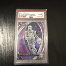 Shai Gilgeous-Alexander 2023 Panini Spectra Titan card