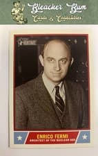 2025 Topps Heritage Notable Americans Enrico Fermi #NS-64 card