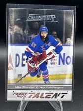 2024-25 Upper Deck Credentials Front Row Talent Mika Zibanejad #FRT-MZ card