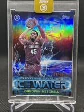 2025-26 Topps 3 Ice Water Donovan Mitchell #IW-19 card
