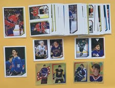 Kevin Lowe, Mark Johnson 1986 O-Pee-Chee Sticker card