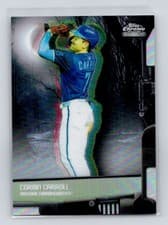 Corbin Carroll 2026 Topps Chrome Black Nocturnal card