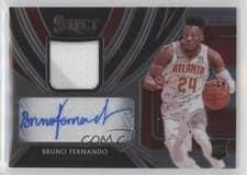 Bruno Fernando 2019 Panini Select Rookie Jersey Autographs card