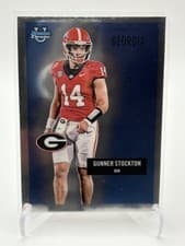2025 Bowman University Chrome 1955 Bowman Football Gunner Stockton #55AV-4 card