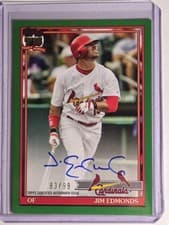 Jim Edmonds 2026 Topps 1991 Topps Autographs card