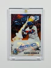 2025 Bowman Chrome Adios Autographs Vladimir Guerrero Jr. #AAV-VG card