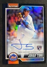 2026 Topps Real One Autographs Jonah Tong #4 card
