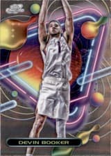 Devin Booker 2023 Topps Cosmic Chrome card