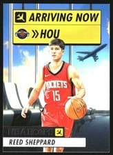 2024-25 Hoops Arriving Now Reed Sheppard #25 card