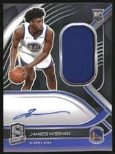 James Wiseman 2020 Panini Spectra card