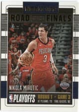 Nikola Mirotic 2018 Panini Hoops Road to the Finals card