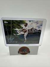 Rickey Henderson 2025 Topps X Bob Ross: The Joy of Baseball Art of Stealing card