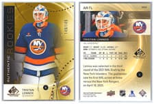 2025-26 SP Game Used Authentic Rookies Tristan Lennox #AR-TL card