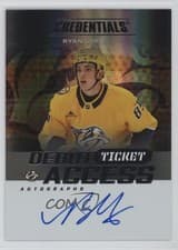 Ryan Ufko 2025-26 Upper Deck Credentials Debut Ticket Access Autographs card