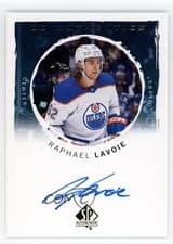 2024-25 SP Authentic UD Authentics Raphael Lavoie #UDA-RL card