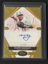 2025 Topps Tier One City Connect Signatures Manny Machado #CCS-MM card